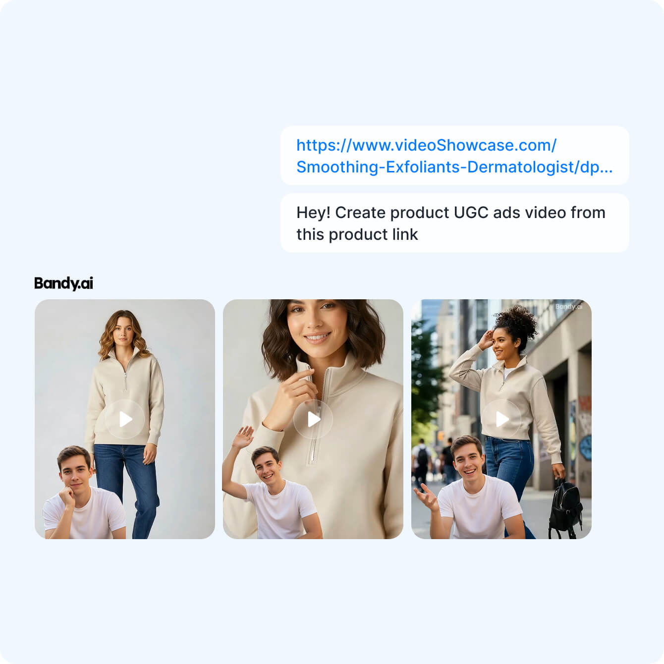 Create Authentic UGC-style Ads, Instantly