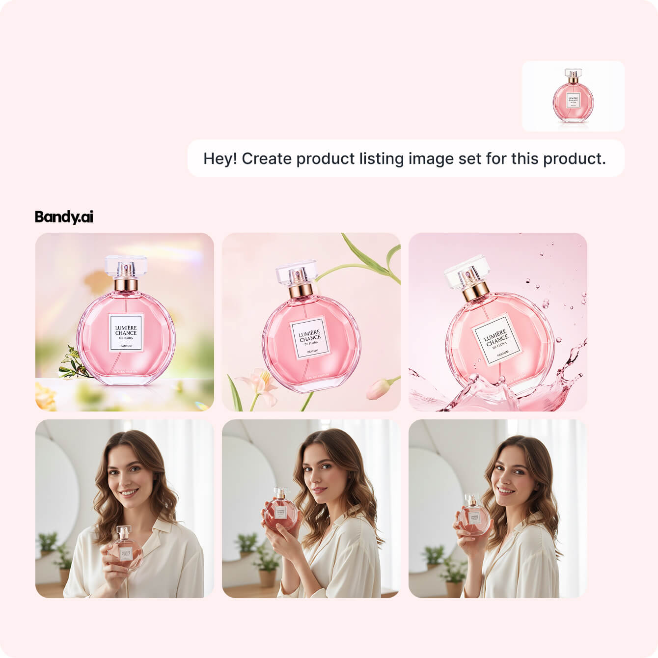 Full Set Of Product Listing Images, Done In One Click